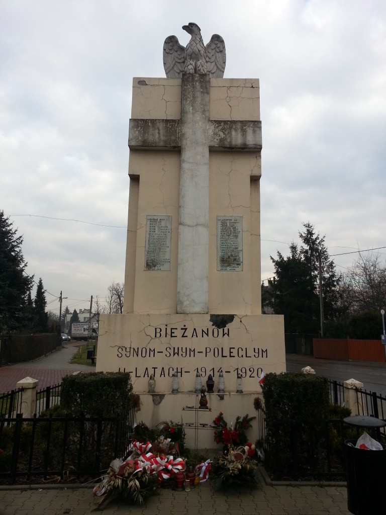Monument "Under The Egle" in Bieżanów